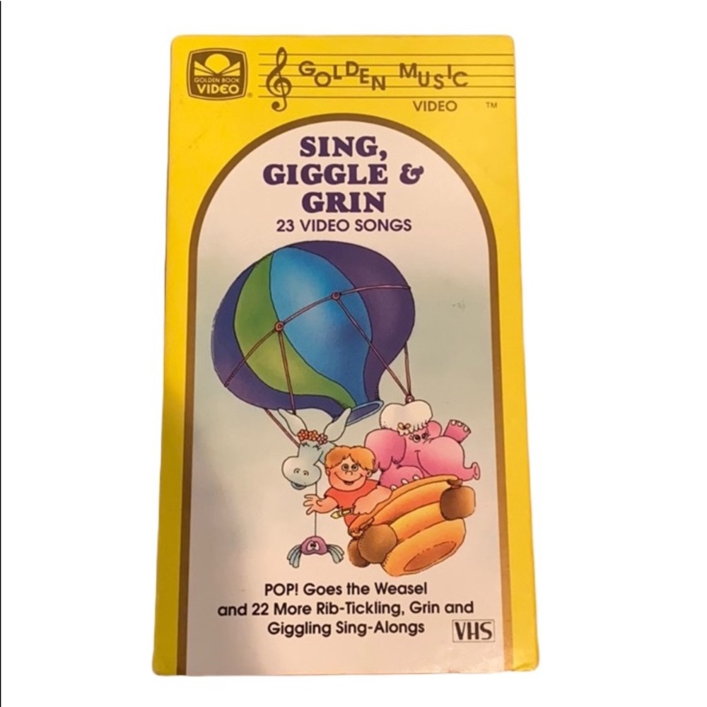 🛍️Free with Bundle🛍️ Golden Music VHS Tape